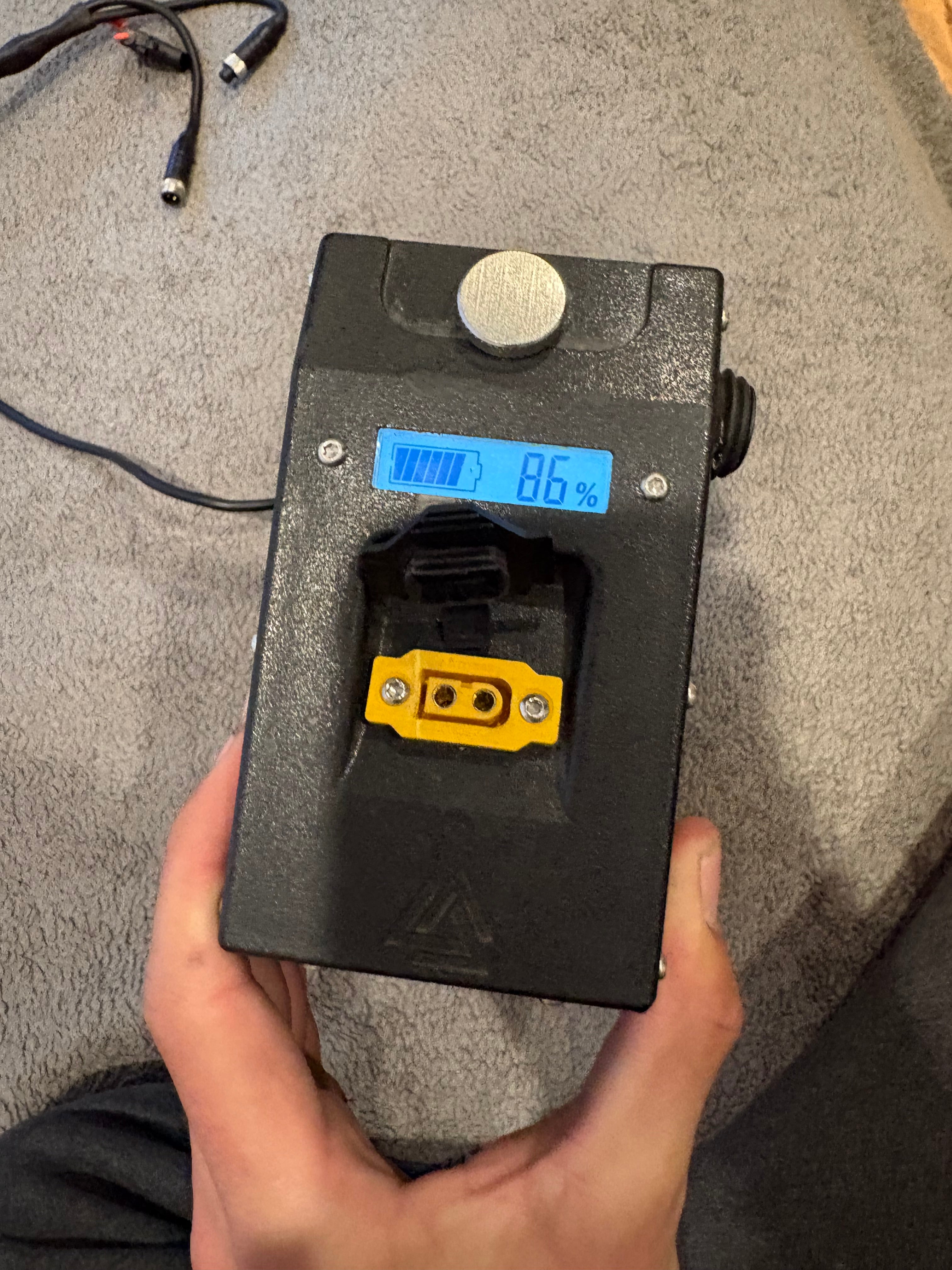 Chi battery and stock battery